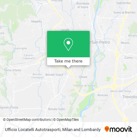 Ufficio Locatelli Autotrasporti map