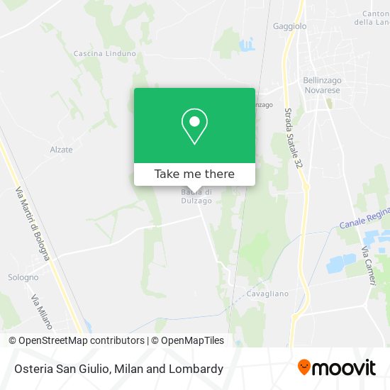Osteria San Giulio map