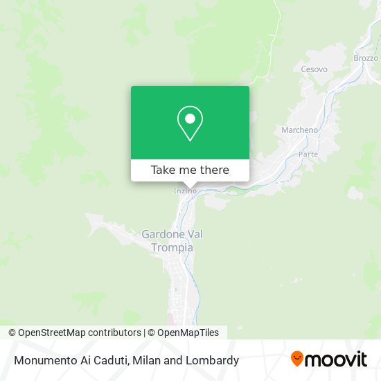 Monumento Ai Caduti map