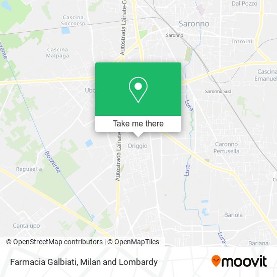 Farmacia Galbiati map