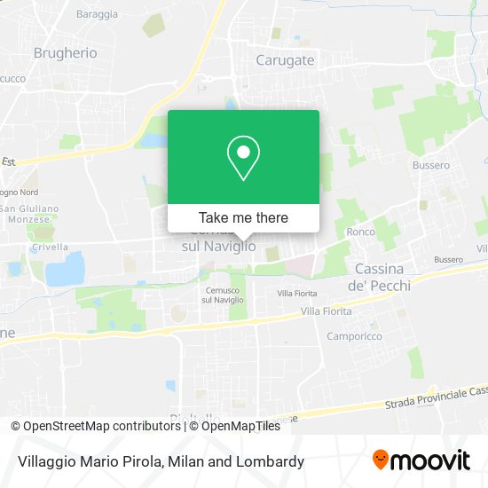 Villaggio Mario Pirola map