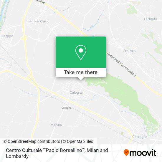 Centro Culturale ""Paolo Borsellino"" map