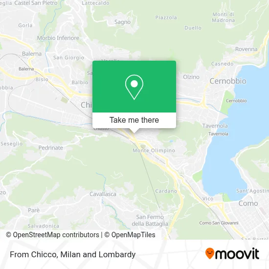 From Chicco map