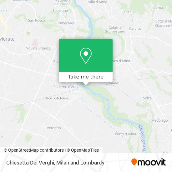 Chiesetta Dei Verghi map