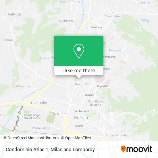Condominio Atlas 1 map