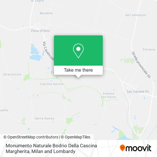 Monumento Naturale Bodrio Della Cascina Margherita map