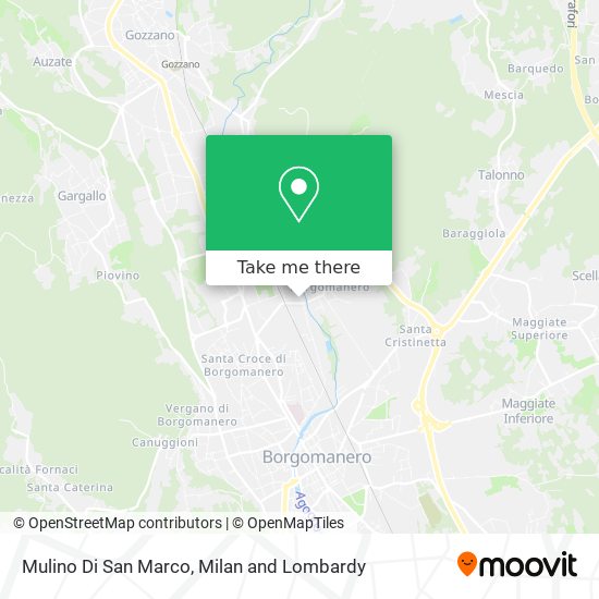 Mulino Di San Marco map