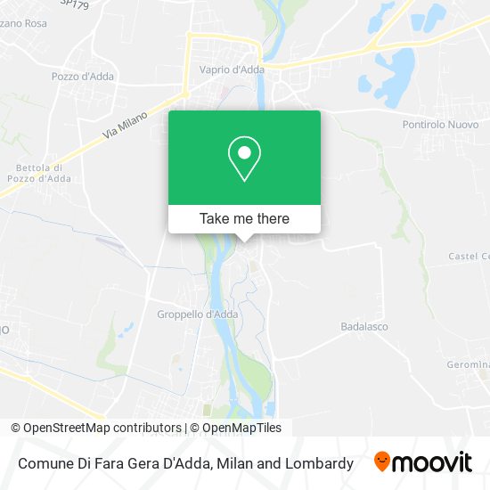 Comune Di Fara Gera D'Adda map