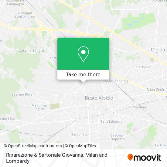 Riparazione & Sartoriale Giovanna map