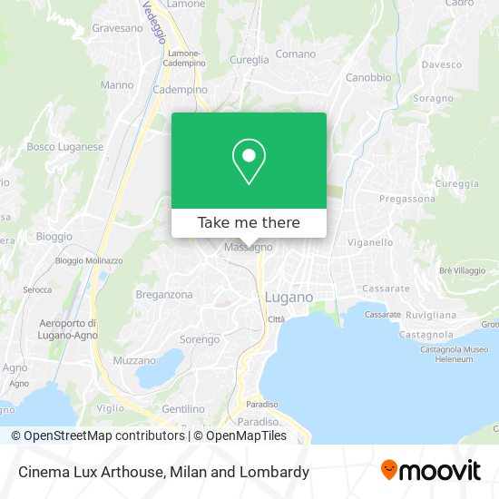 Cinema Lux Arthouse map