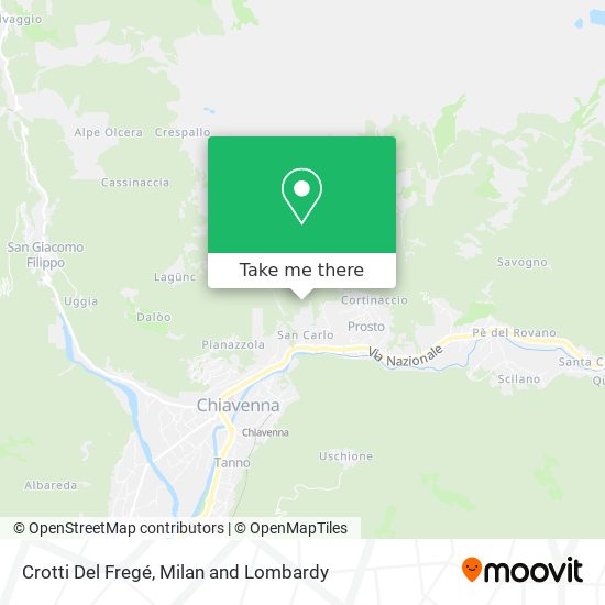 Crotti Del Fregé map