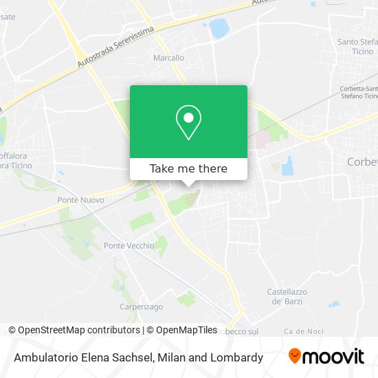 Ambulatorio Elena Sachsel map