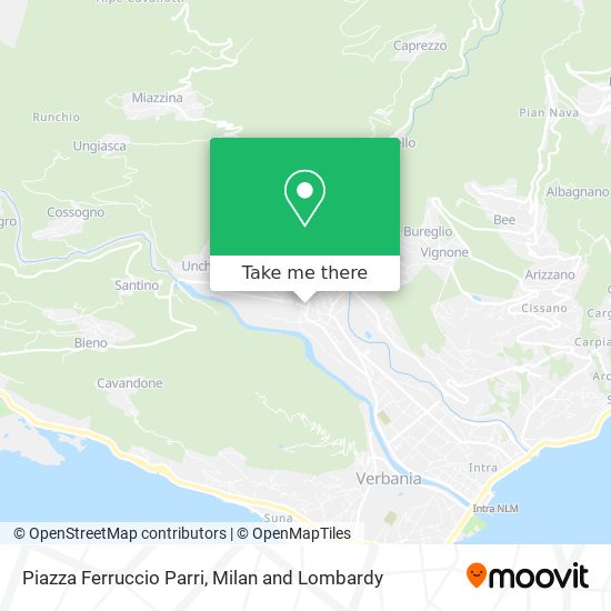 Piazza Ferruccio Parri map
