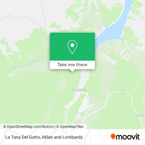 La Tana Del Gatto map