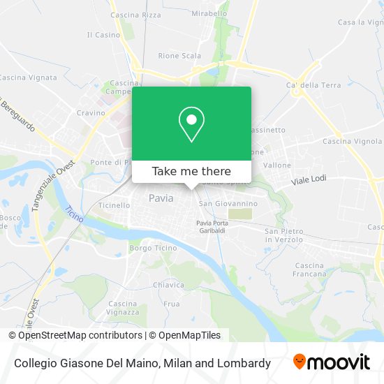 Collegio Giasone Del Maino map