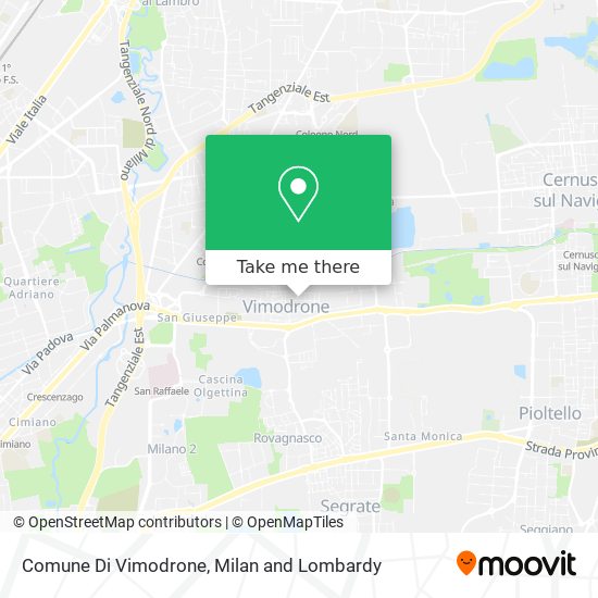 Comune Di Vimodrone map