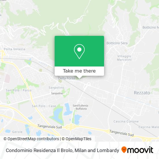 Condominio Residenza Il Brolo map