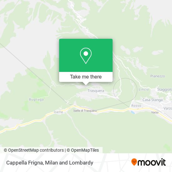 Cappella Frigna map
