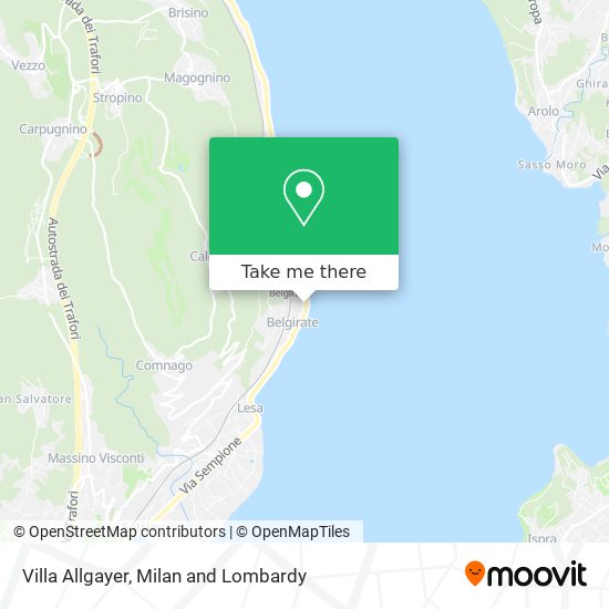 Villa Allgayer map