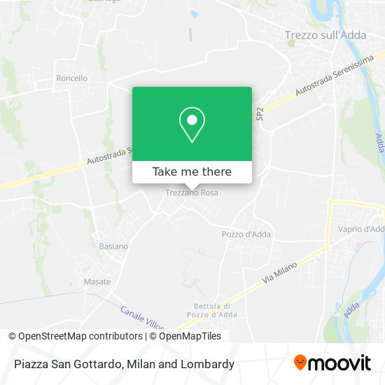 Piazza San Gottardo map