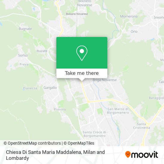 Chiesa Di Santa Maria Maddalena map
