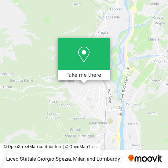 Liceo Statale Giorgio Spezia map