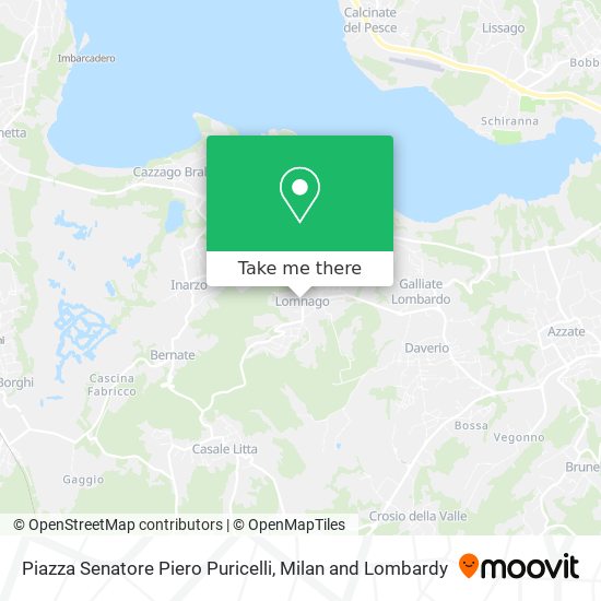 Piazza Senatore Piero Puricelli map