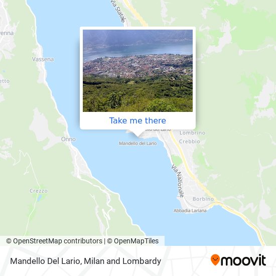 Mandello Del Lario map