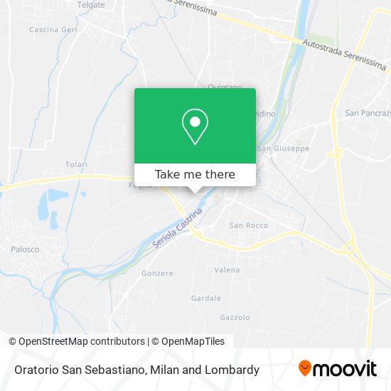 Oratorio San Sebastiano map