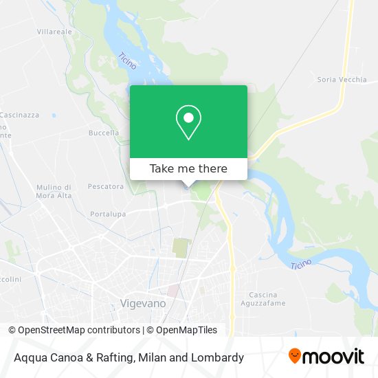 Aqqua Canoa & Rafting map