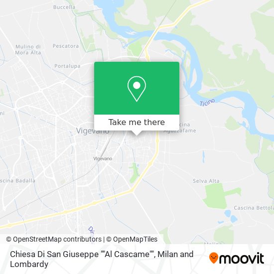 Chiesa Di San Giuseppe ""Al Cascame"" map