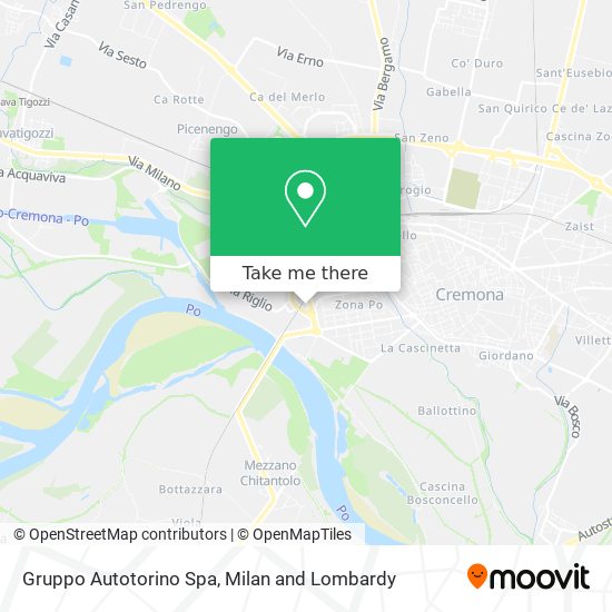 Gruppo Autotorino Spa map