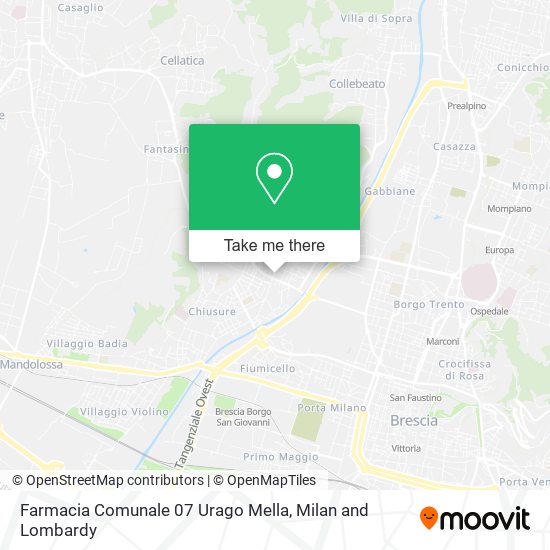 Farmacia Comunale 07 Urago Mella map