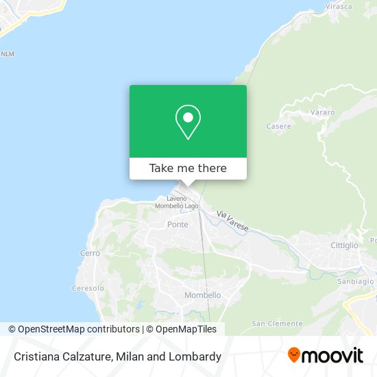 Cristiana Calzature map