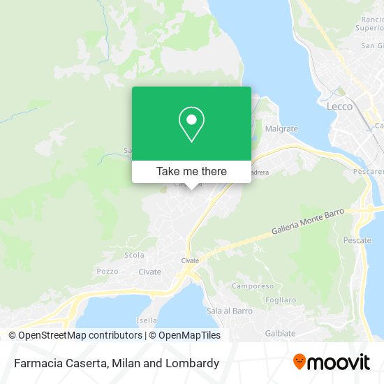 Farmacia Caserta map