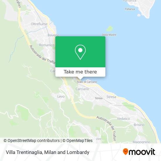 Villa Trentinaglia map