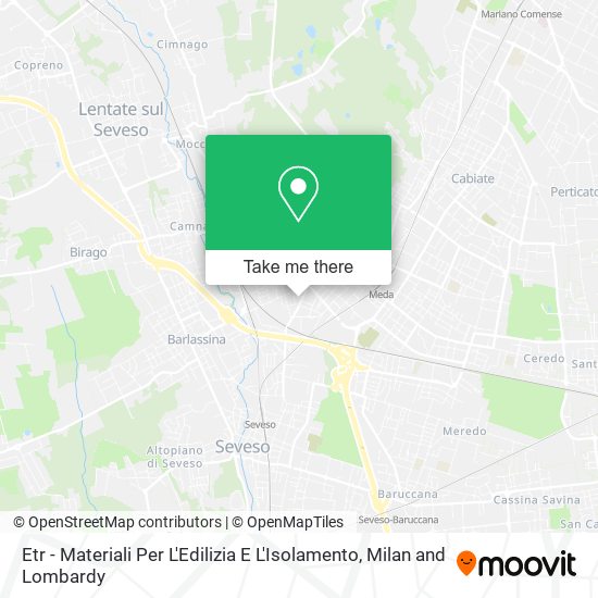 Etr - Materiali Per L'Edilizia E L'Isolamento map