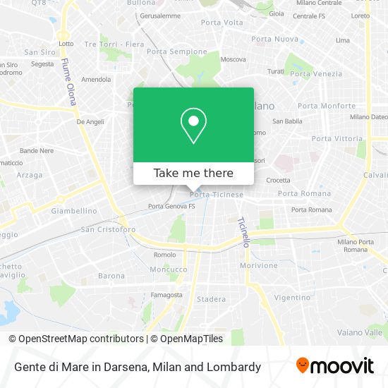 Gente di Mare in Darsena map