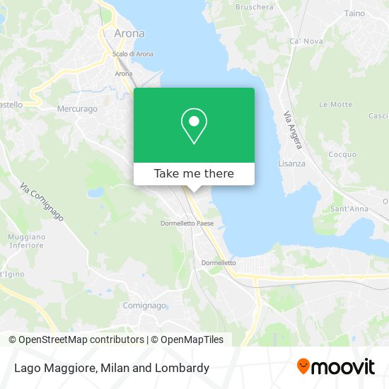 Lago Maggiore map