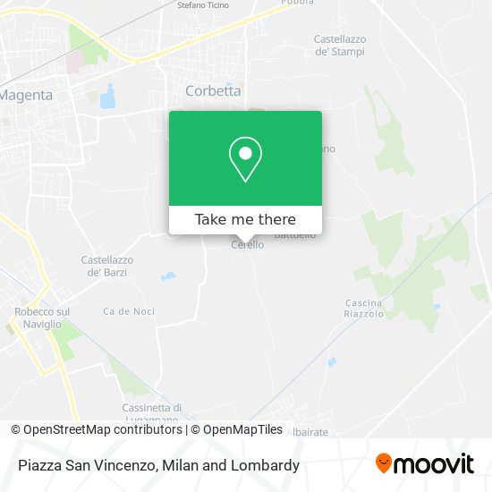 Piazza San Vincenzo map