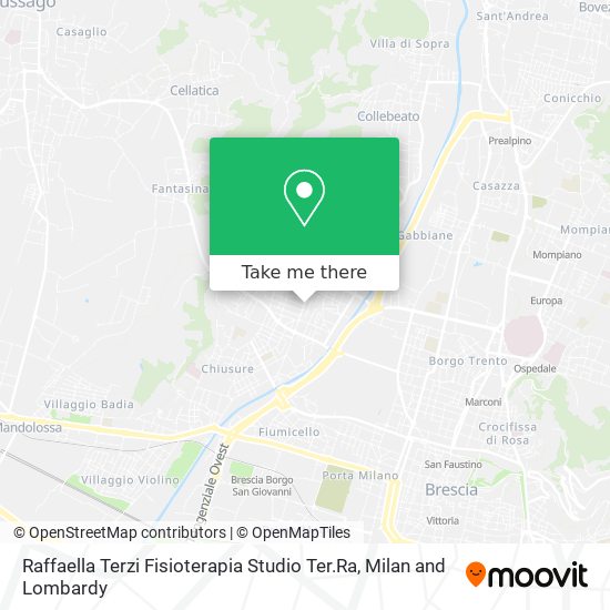 Raffaella Terzi Fisioterapia Studio Ter.Ra map