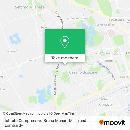 Istituto Comprensivo Bruno Munari map