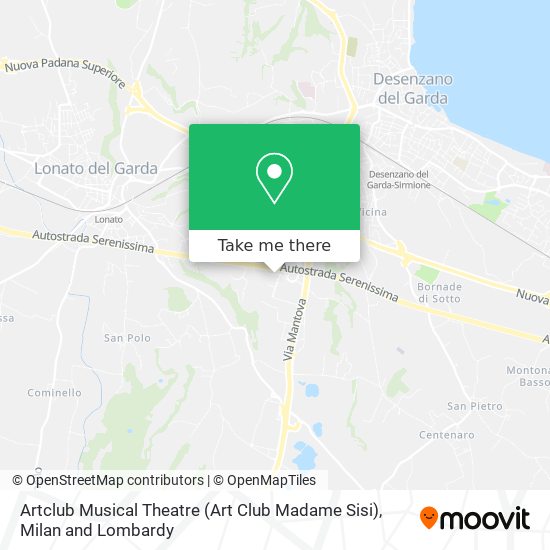 Artclub Musical Theatre (Art Club Madame Sisi) map