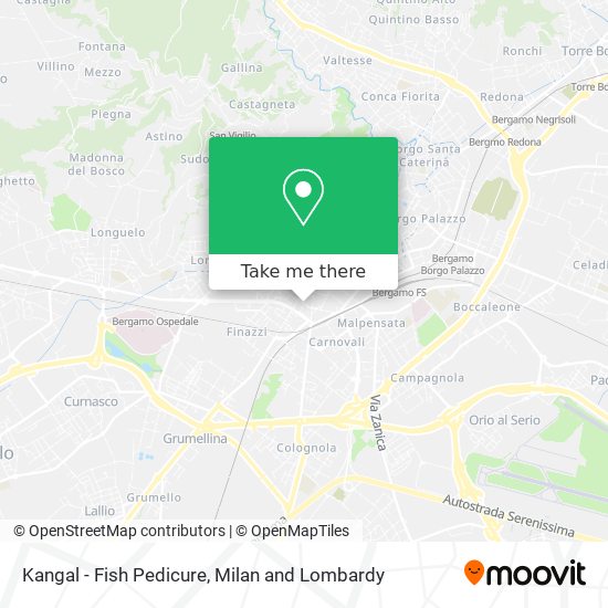 Kangal - Fish Pedicure map