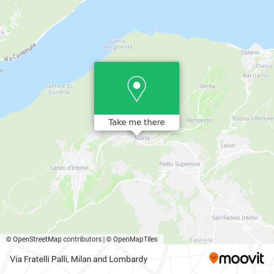 Via Fratelli Palli map