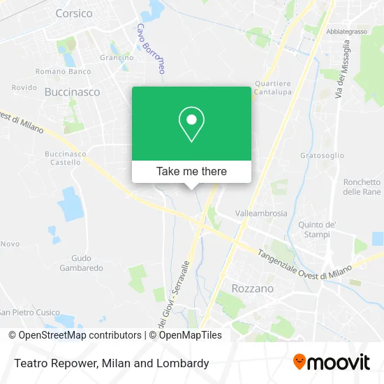 Teatro Repower map