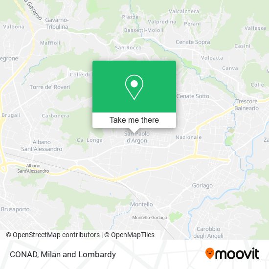 CONAD map