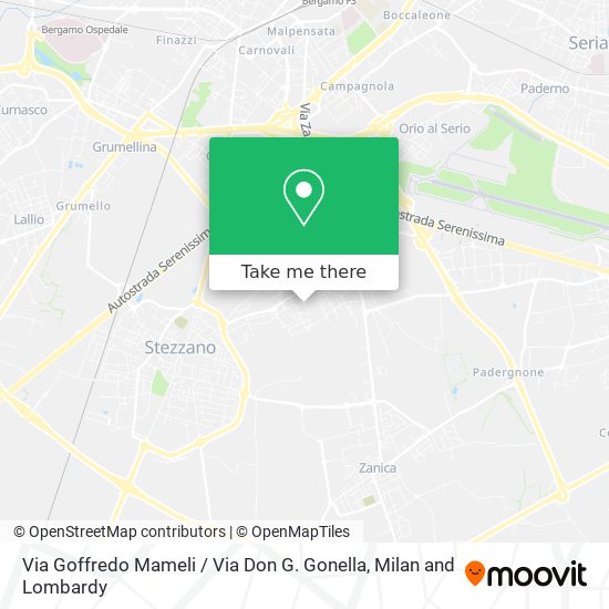 Via Goffredo Mameli / Via Don G. Gonella map