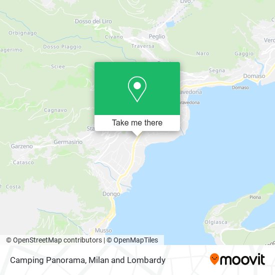 Camping Panorama map