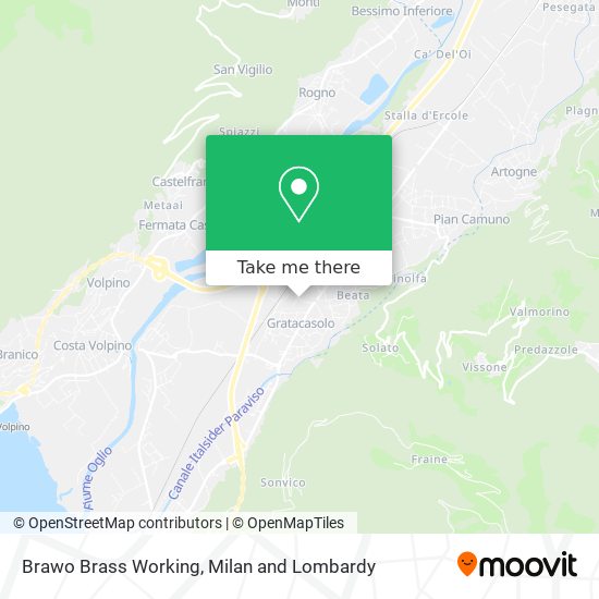 Brawo Brass Working map